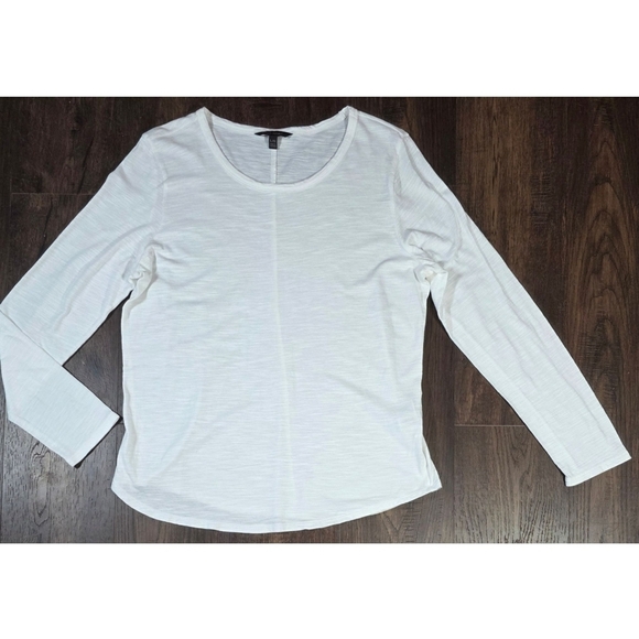 Banana Republic Tops - Banana Republic Thin White Long Sleeve Tee